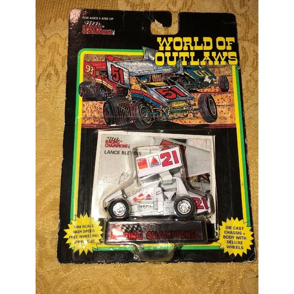 New Lance Blevins World of‎ Outlaws 1:64 Die Cast Racing Champions